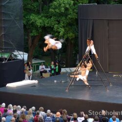Free outdoor theater in Stockholm