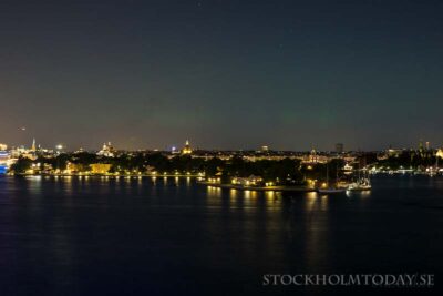 northen lights stockholm today